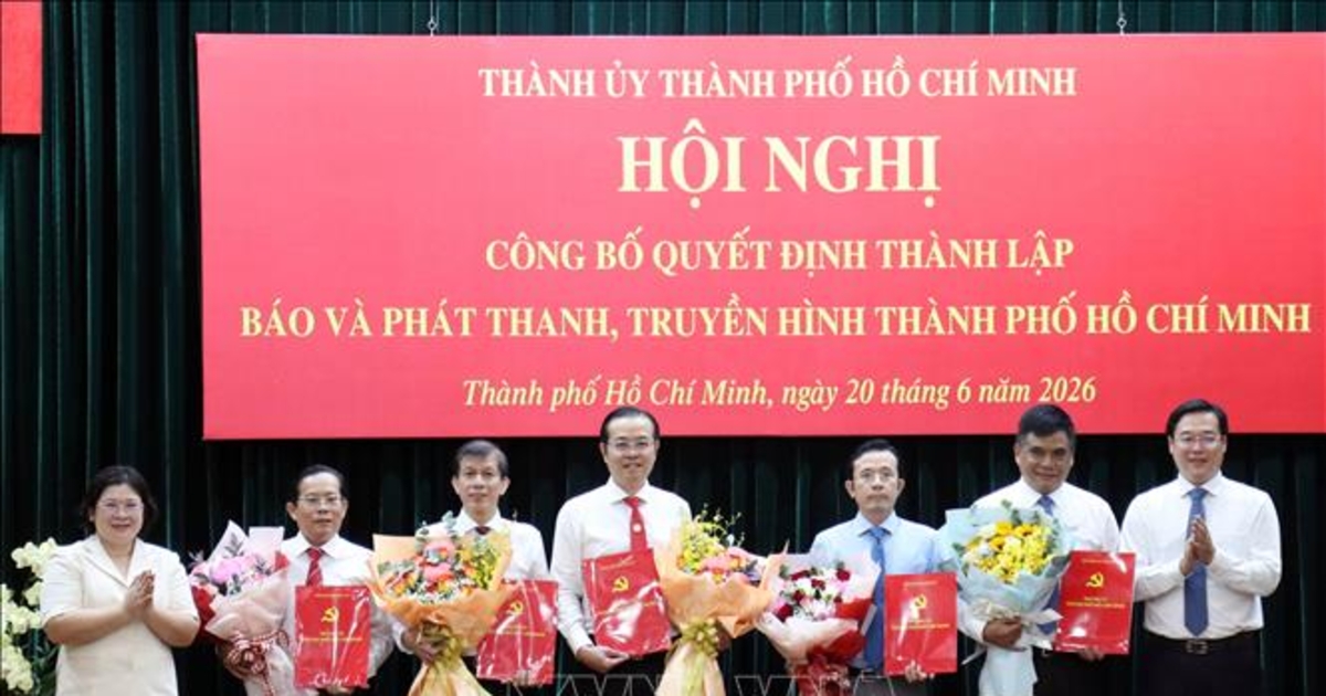 Bổ nhiệm Tổng giám đốc Cơ quan Báo và Phát thanh, Truyền hình TP.HCM