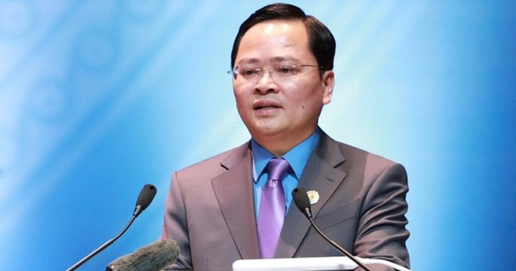 Ông Nguyễn Anh Tuấn tái cử giữ chức Chủ tịch Tổng Liên đoàn Lao động Việt Nam khóa XIV