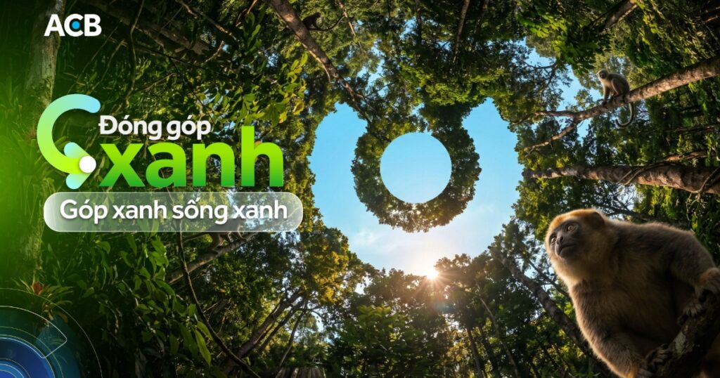 ACB triển khai sáng kiến “Đóng góp xanh” vì môi trường trên ACB One