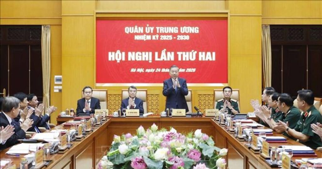 Tổng Bí thư, Chủ tịch nước Tô Lâm: Bảo vệ Tổ quốc từ sớm, từ xa phải bắt đầu từ năng lực dự báo