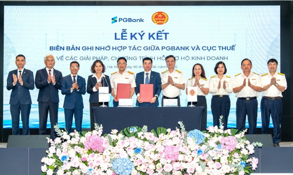 PGBank đồng hành Cục Thuế hỗ trợ hộ kinh doanh chuyển đổi số
