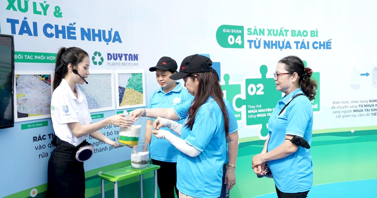 Unilever Việt Nam: Phát triển bền vững với nỗ lực đổi mới sản phẩm và mô hình tái chế ứng dụng công nghệ