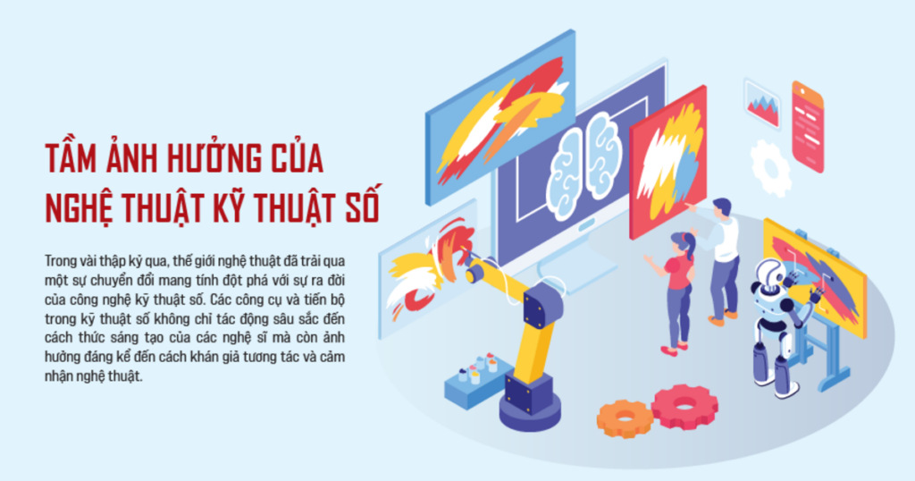 Tầm ảnh hưởng của nghệ thuật kỹ thuật số