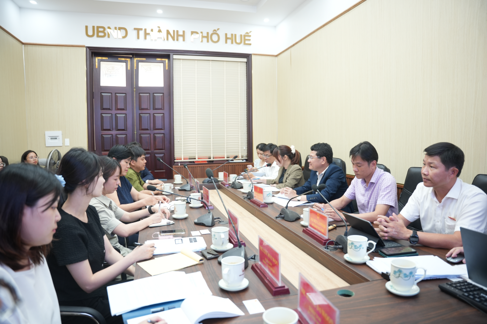 Thành phố Huế thúc đẩy hợp tác quốc tế phát triển đô thị TOD