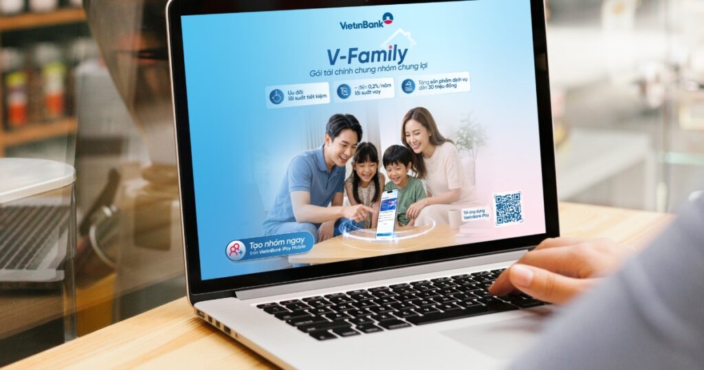 V-Family: Gắn kết gia đình, mở khóa đặc quyền tài chính cùng VietinBank