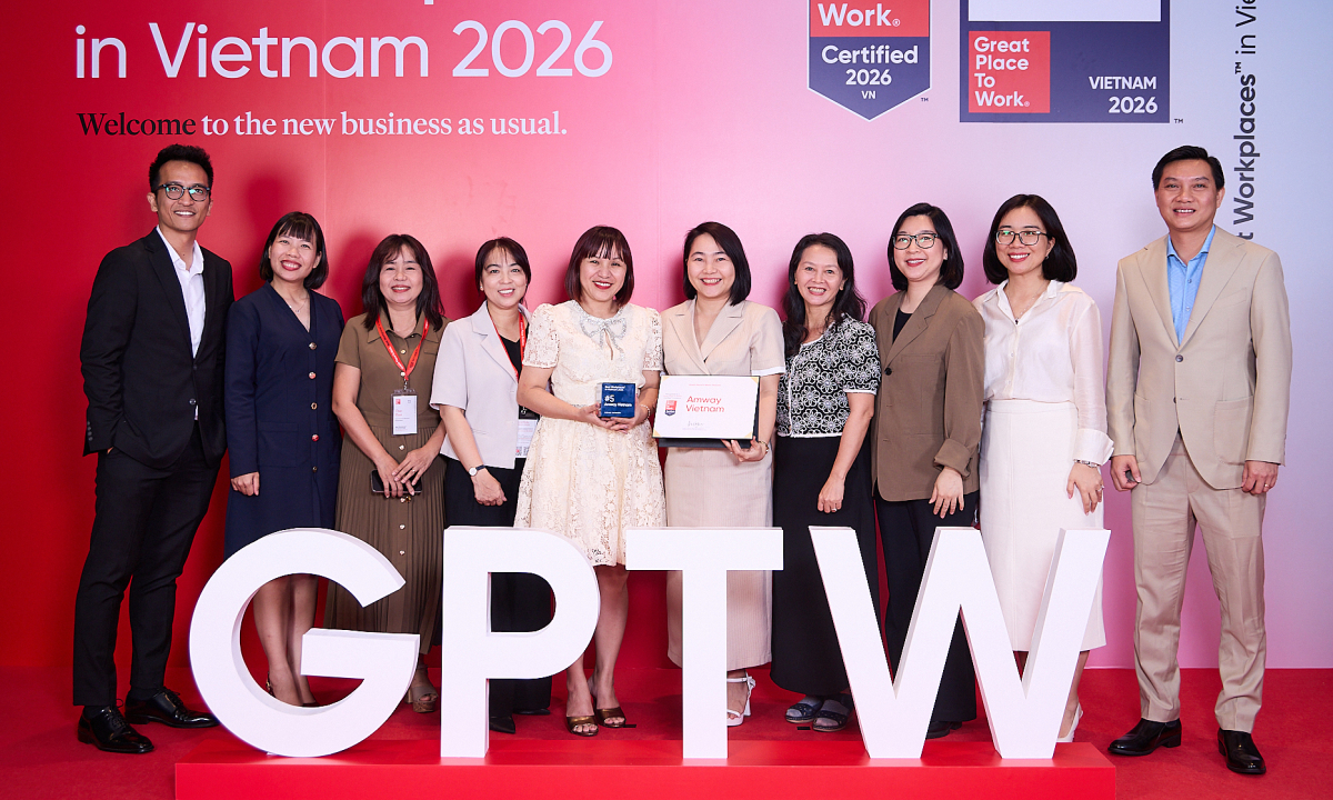 Cách Amway Việt Nam xây dựng môi trường làm việc hạnh phúc