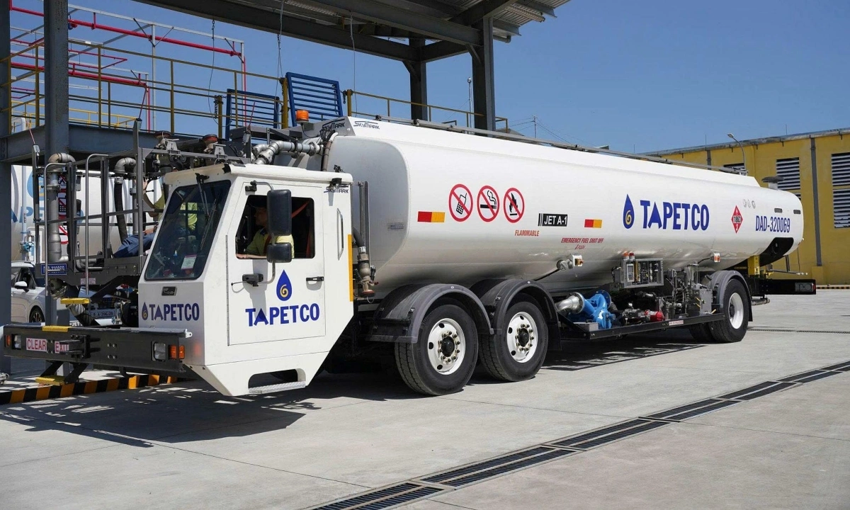 Tapetco cung ứng nhiên liệu hàng không tại sân bay Đà Nẵng
