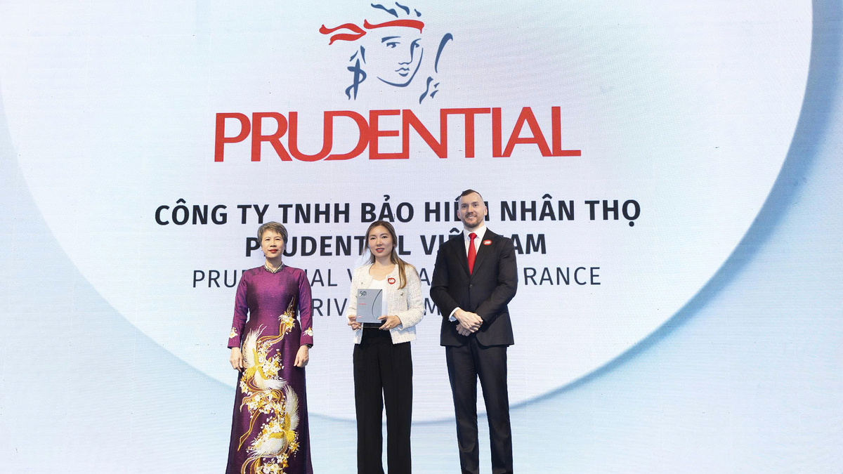 Prudential vào Top 50 doanh nghiệp phát triển bền vững 2026