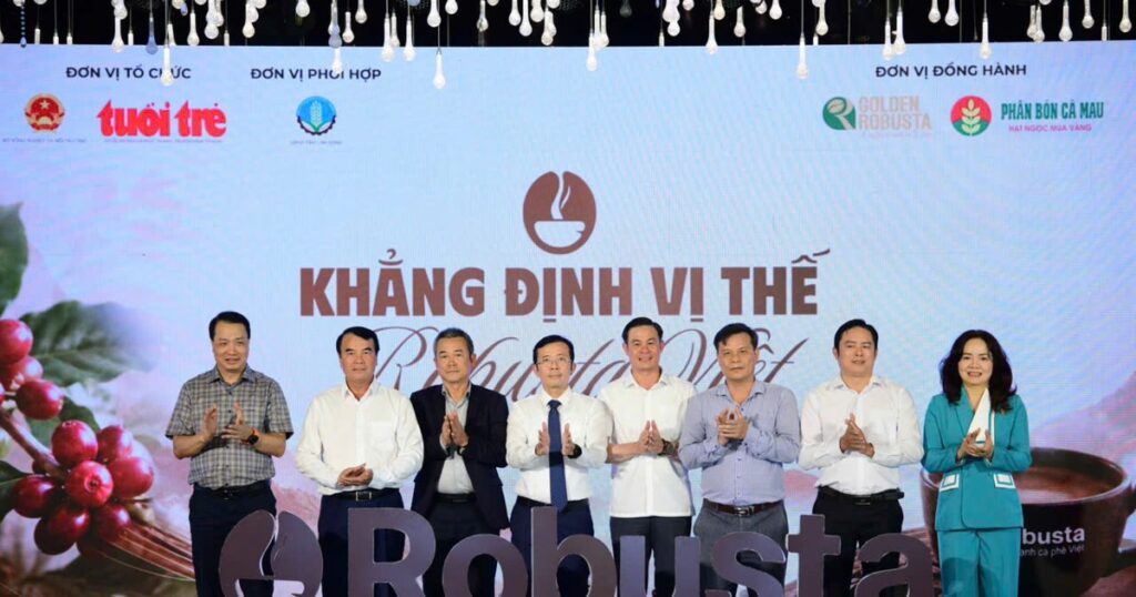 Phân Bón Cà Mau nâng tầm giá trị mới cho Cà phê Robusta Việt