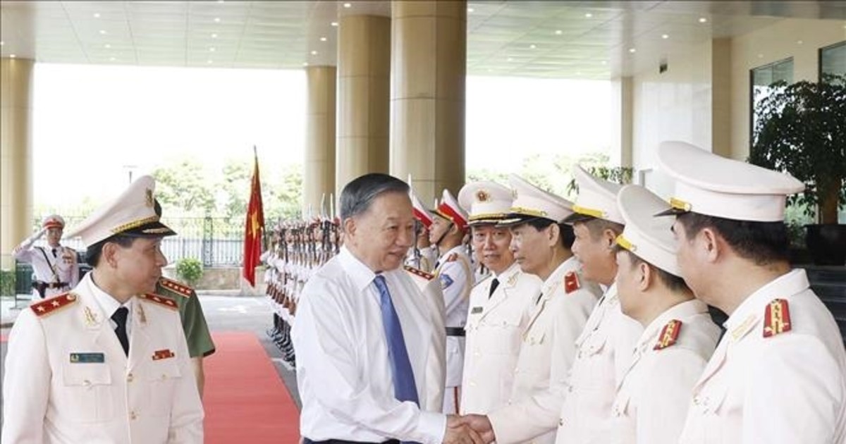 Tổng Bí thư, Chủ tịch nước Tô Lâm: Lực lượng kỹ thuật nghiệp vụ phải là chuyên gia hàng đầu về khoa học công nghệ
