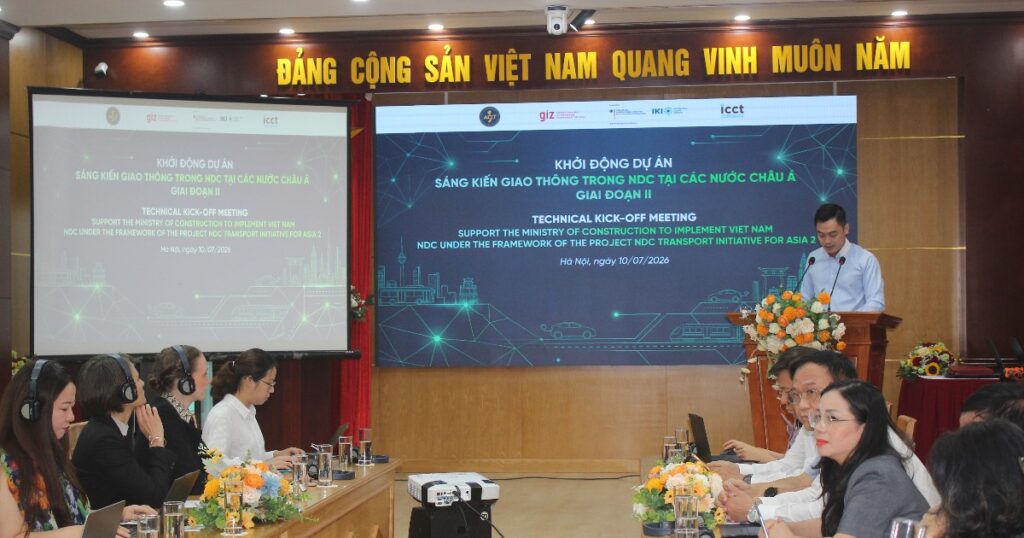 Khởi động Dự án NDC-TIA II thúc đẩy giao thông xanh và giảm phát thải tại Việt Nam
