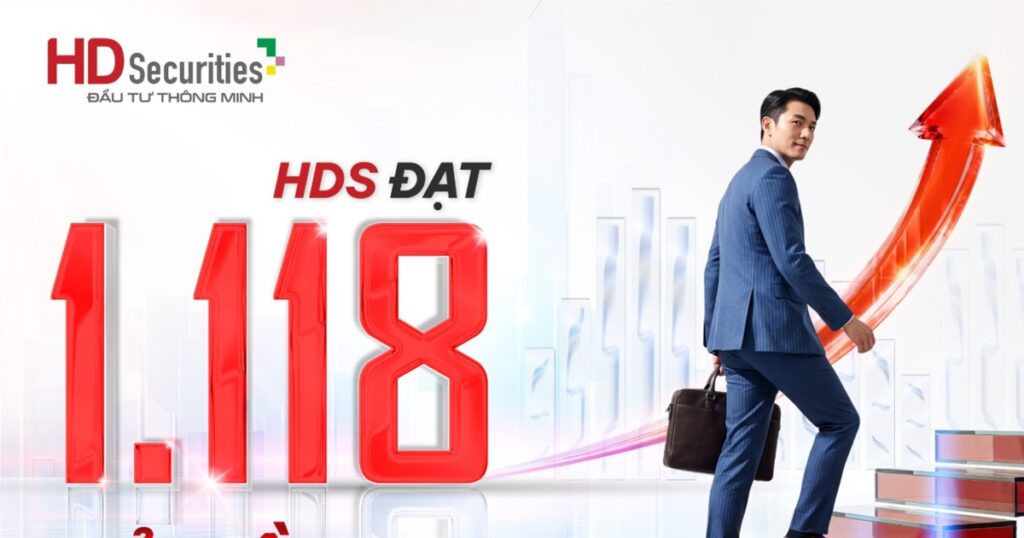 HDS gia nhập nhóm công ty chứng khoán lãi nghìn tỷ, lợi nhuận quý 2/2026 gấp gần 4 lần cùng kỳ