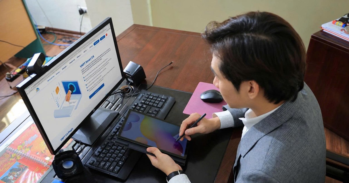 Khi chữ ký số trở thành “chìa khóa” tham gia xã hội số