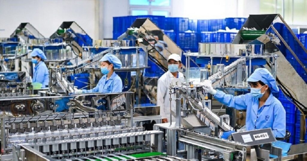 Công nghiệp, xây dựng là động lực chính cho con số tăng trưởng GDP 8,18%
