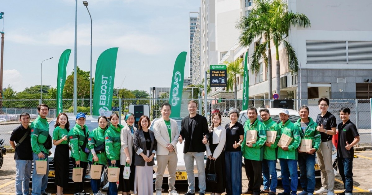 EBOOST nhận đầu tư chiến lược từ Grab, thúc đẩy mở rộng mạng lưới trạm sạc xe điện tại Việt Nam