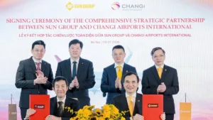 Sun Group và Changi Airports International mở rộng hợp tác hạ tầng hàng không