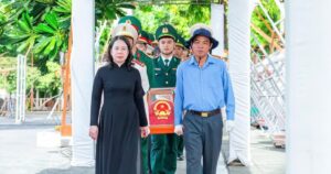 Lễ an táng 235 liệt sĩ quân tình nguyện Việt Nam hy sinh tại Campuchia