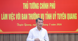 Thủ tướng Lê Minh Hưng: Tuyên Quang phải huy động mọi nguồn lực để đạt tăng trưởng hai con số