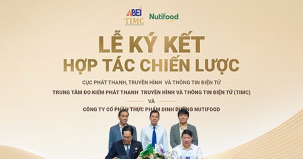 Nutifood và Cục Phát thanh, Truyền hình và Thông tin điện tử hợp tác chiến lược phát triển nguồn nhân lực số