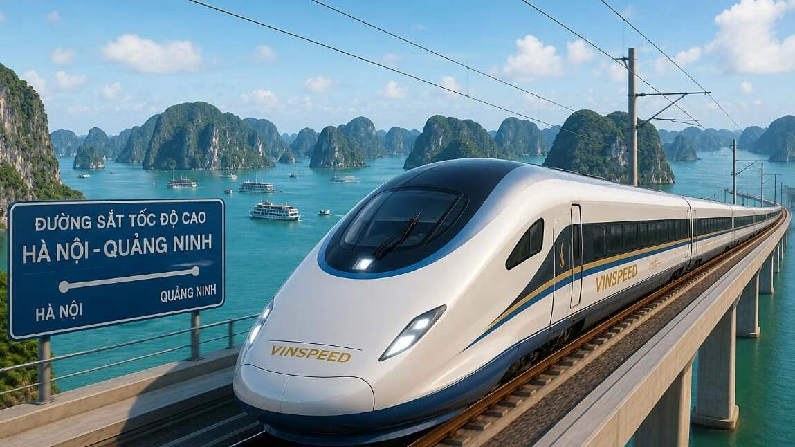 Vinhomes rót vốn vào dự án đường sắt tốc độ cao Hà Nội - Quảng Ninh