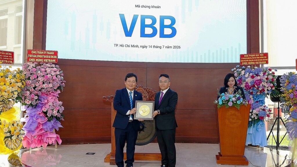 Vietbank chào sàn HoSE, vốn hóa hơn 14.000 tỷ đồng