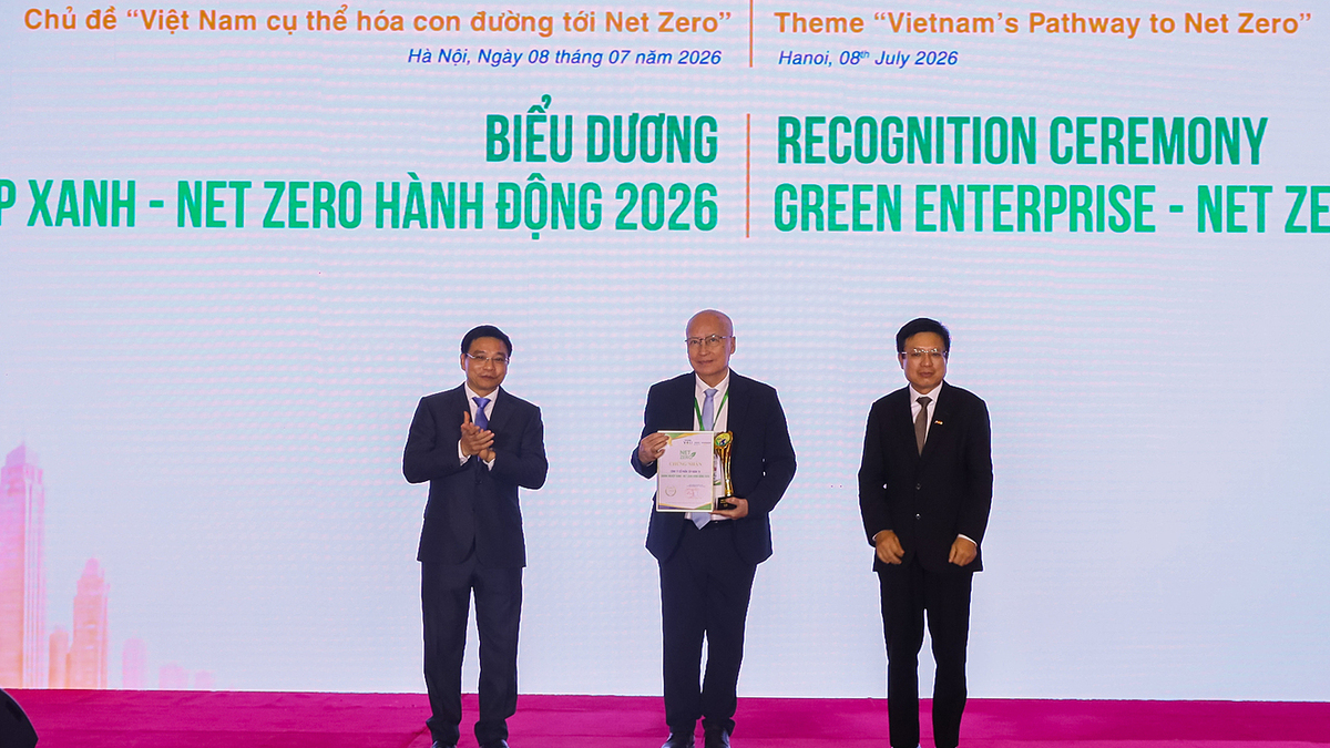 TH True Milk được vinh danh doanh nghiệp xanh