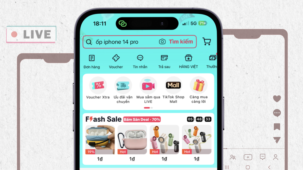 Doanh số trên TikTok Shop tăng 66%