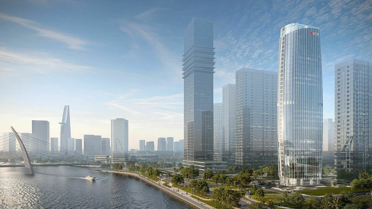 Ngân hàng ngoại đầu tiên xây trụ sở tại trung tâm tài chính TP HCM